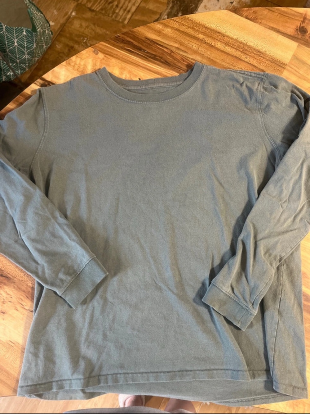Carhartt Youth Long-Sleeve Crewneck Shirt - Slate Blue